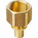 Переходник с внутренней резьбой 25xG 3/4" для труб из сшитого полиэтилена аксиальный STOUT с доставкой в NAME