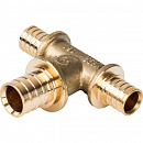 Тройник переходной 25x20x20 для труб из сшитого полиэтилена аксиальный STOUT с доставкой в NAME