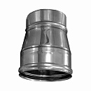 Купить Переходник D 100/140 для дымохода из нержавеющей стали Прок