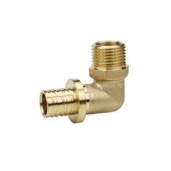 Угол латунный Varmega Slide-fit с наружной резьбой 20*3/4