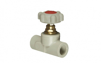 Вентиль Ø63 прямоточный пластиковый  FV-Plast